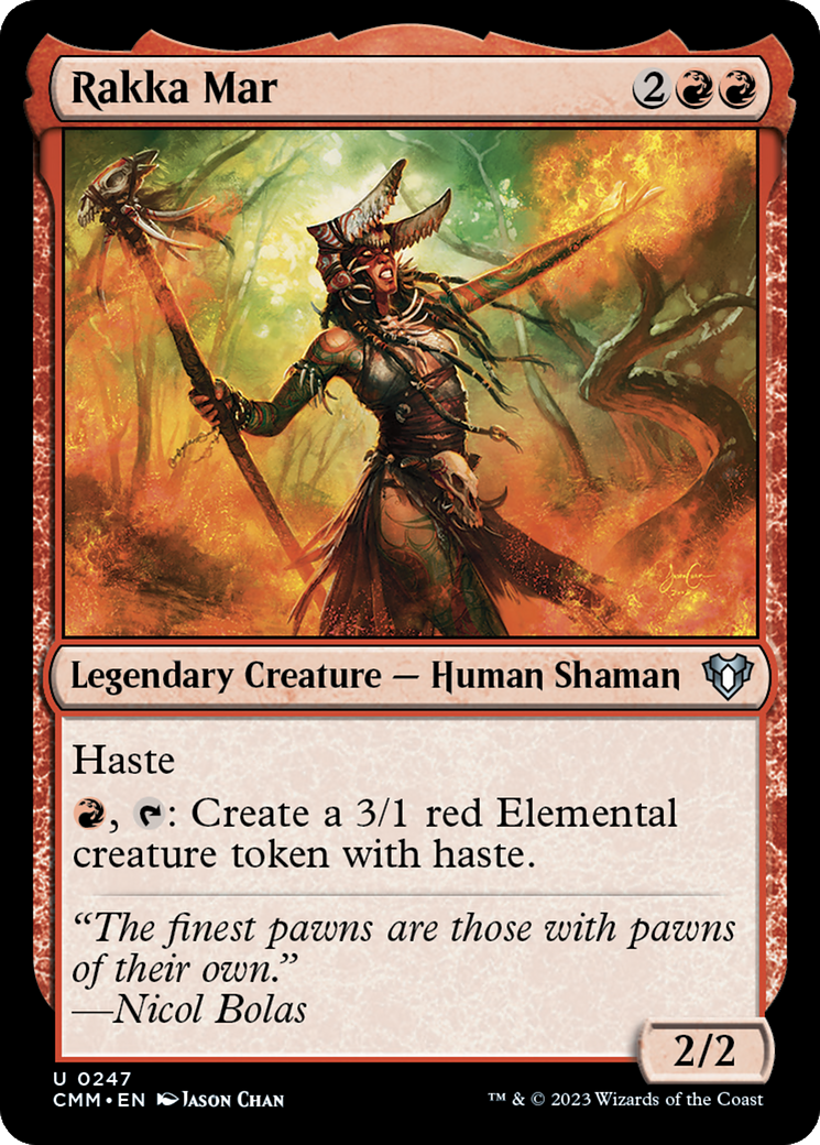 Rakka Mar (CMM-247)  - Commander Masters