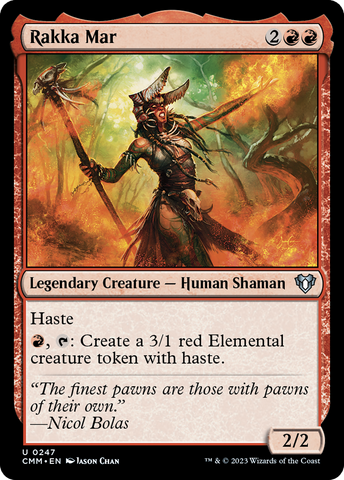 Rakka Mar (CMM-247)  - Commander Masters