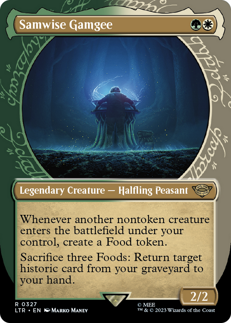 Samwise Gamgee (Showcase) (LTR-327)  - The Lord of the Rings: Tales of Middle-earth: (Showcase) (Borderless)