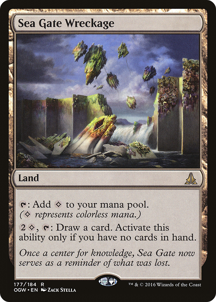 Sea Gate Wreckage (OGW-177)  Foil - Oath of the Gatewatch