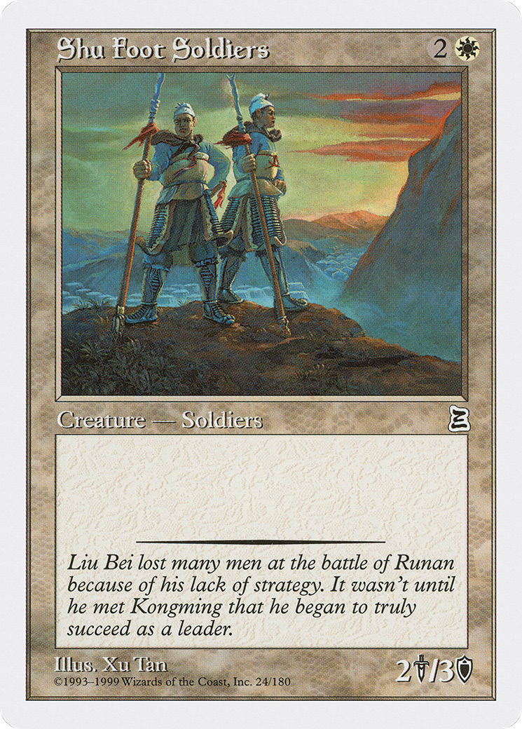 Shu Foot Soldiers (PTK-024)  - Portal Three Kingdoms