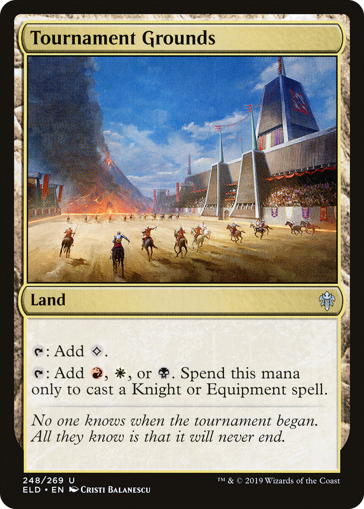 Tournament Grounds (ELD-248)  - Throne of Eldraine