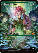 Llanowar Elves (Showcase) (FDN-429)  Foil - Foundations: (Showcase)