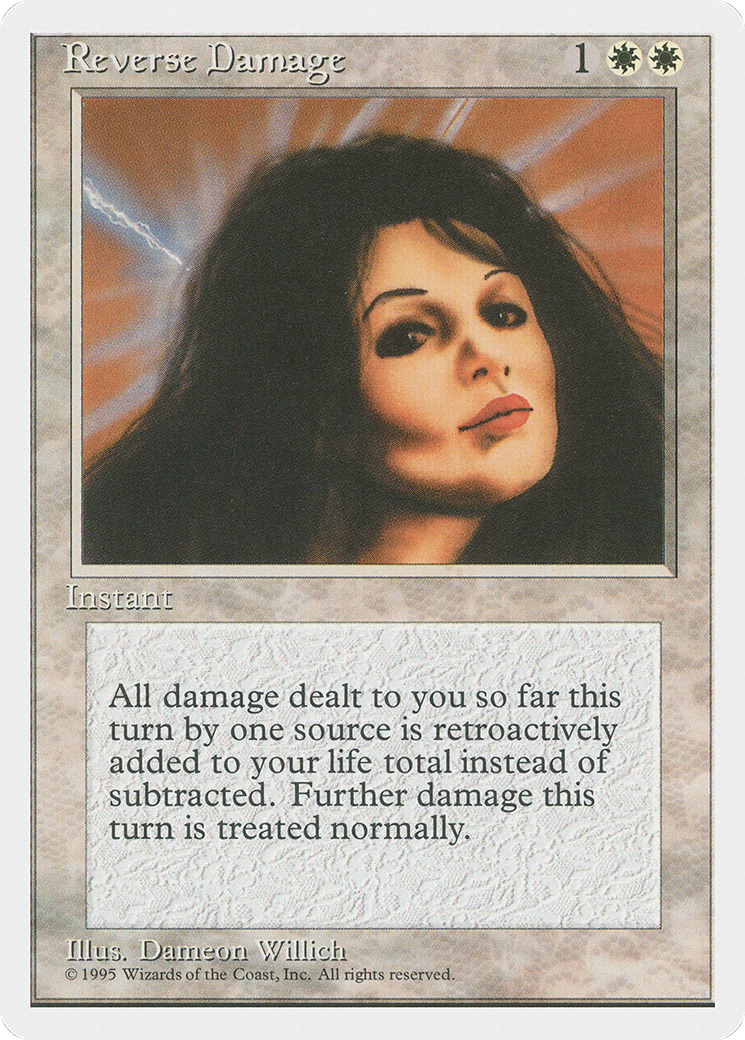 Reverse Damage (4ED-)  - Fourth Edition