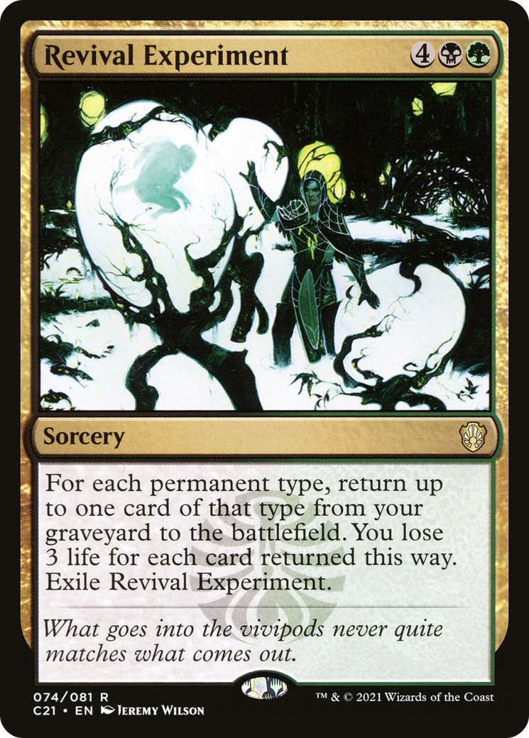 Revival Experiment (C21-074)  - Commander 2021