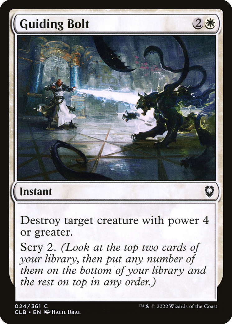 Guiding Bolt (CLB-024)  - Commander Legends: Battle for Baldur's Gate