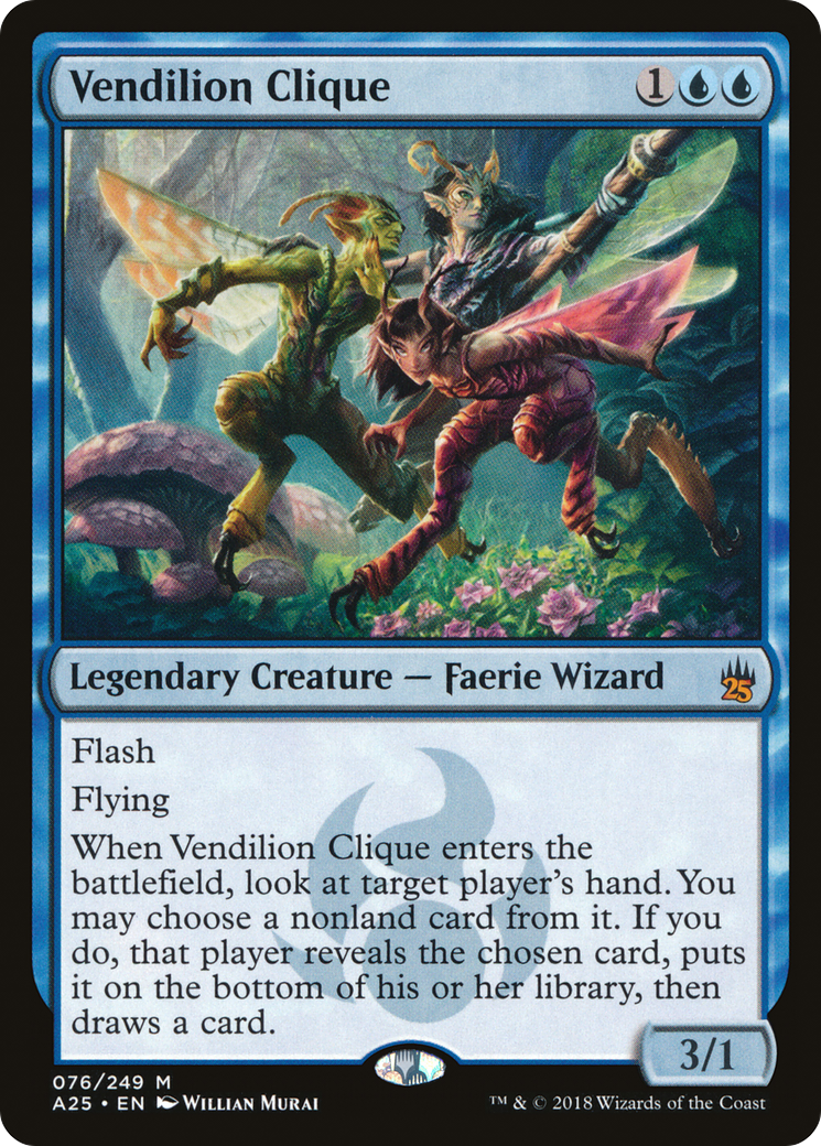Vendilion Clique (A25-076)  Foil - Masters 25
