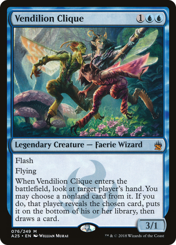 Vendilion Clique (A25-076)  Foil - Masters 25