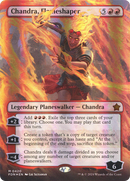 Chandra, Flameshaper (Borderless) (Mana Foil) (FDN-420)  Foil - Foundations