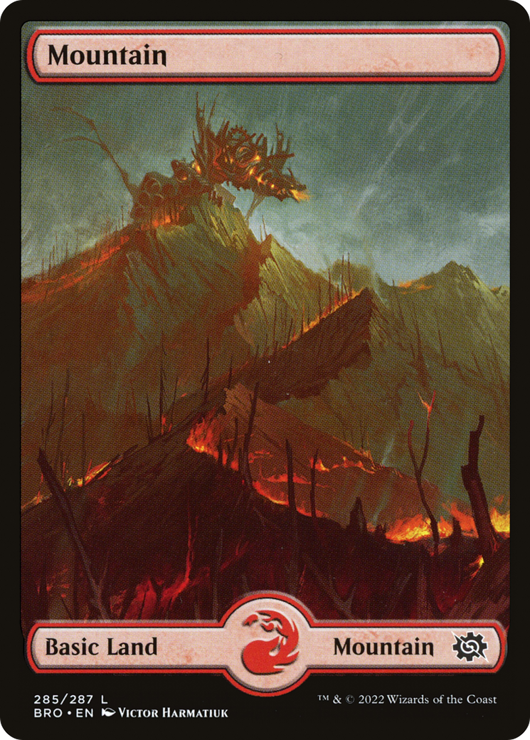 Mountain (285) - Full Art (BRO-285)  - The Brothers' War