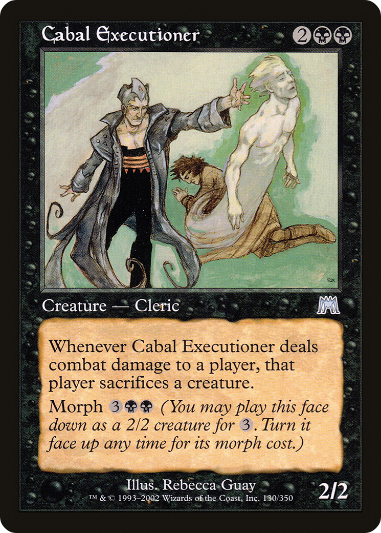 Cabal Executioner (ONS-130)  Foil - Onslaught