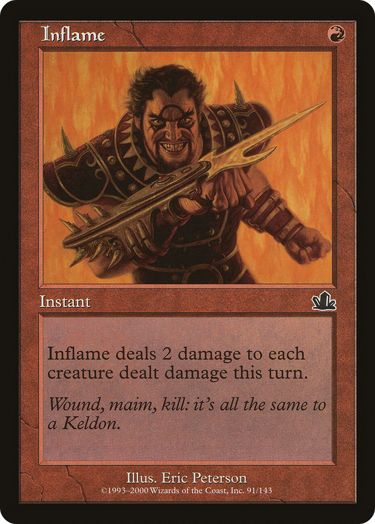 Inflame (PCY-091)  Foil - Prophecy