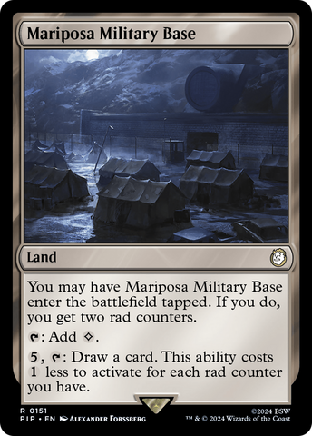 Mariposa Military Base (PIP-151) - Fallout Foil