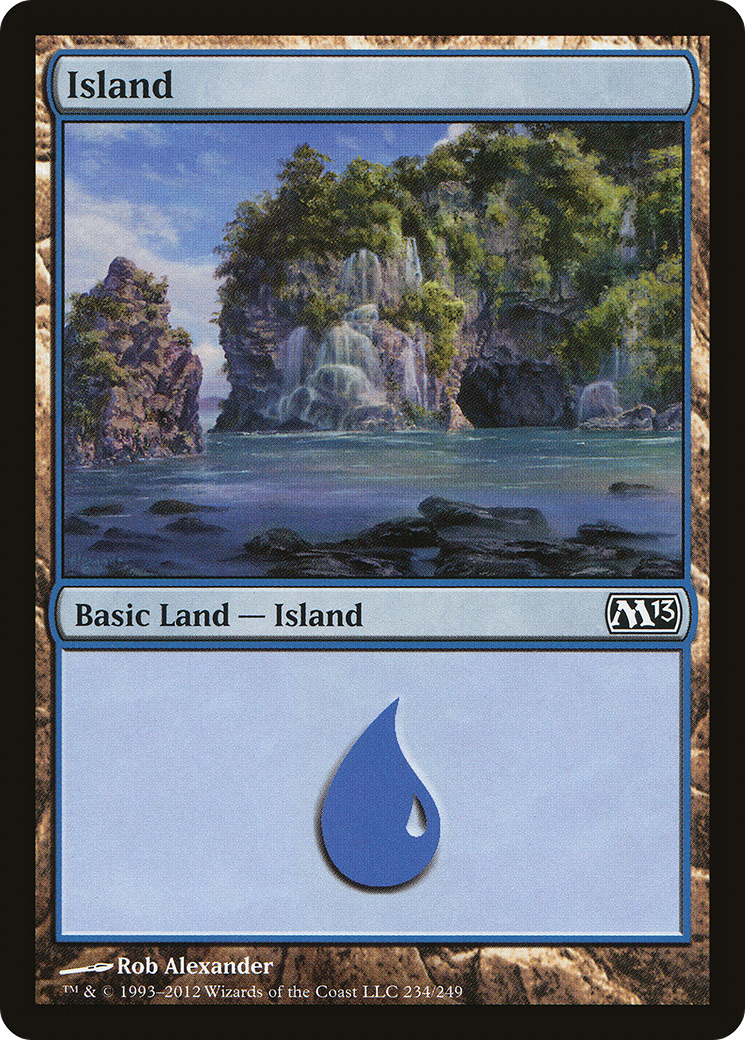 Island (234) (M13-234)  Foil - Magic 2013
