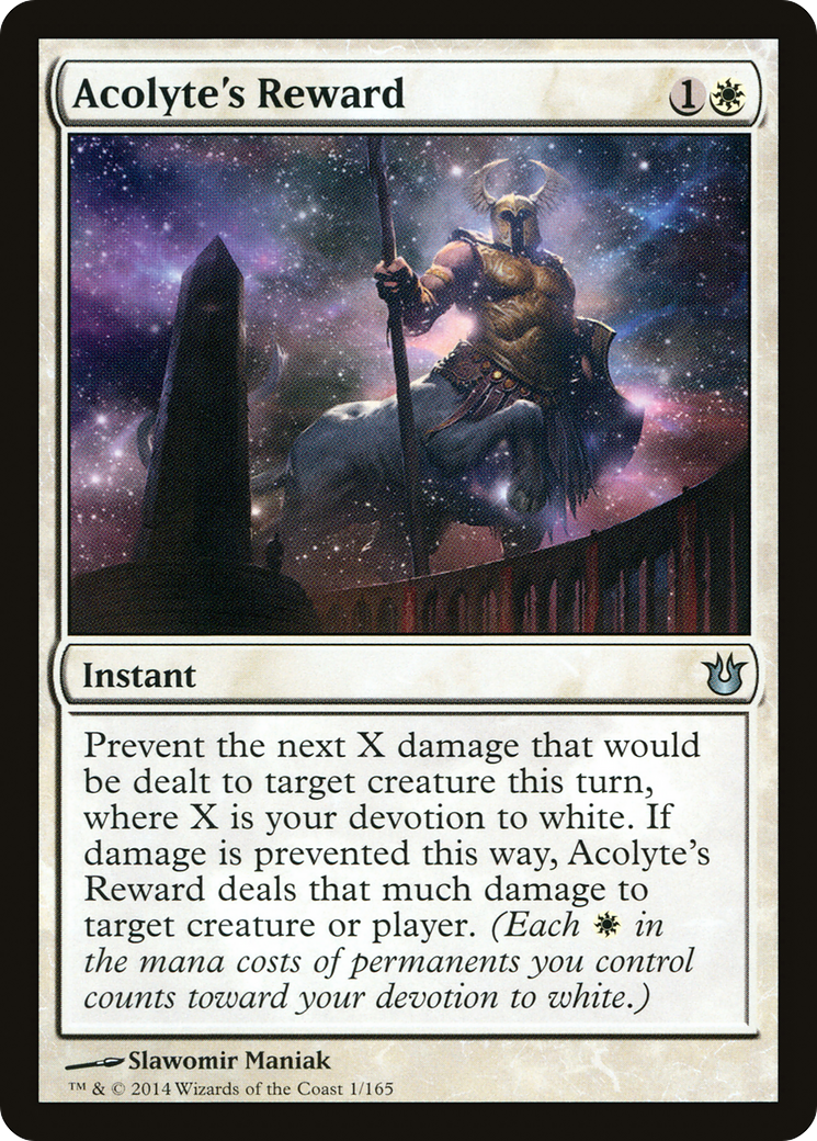 Acolyte's Reward (BNG-001)  Foil - Born of the Gods