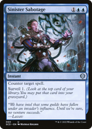 Sinister Sabotage (SCD-060)  - Starter Commander Decks