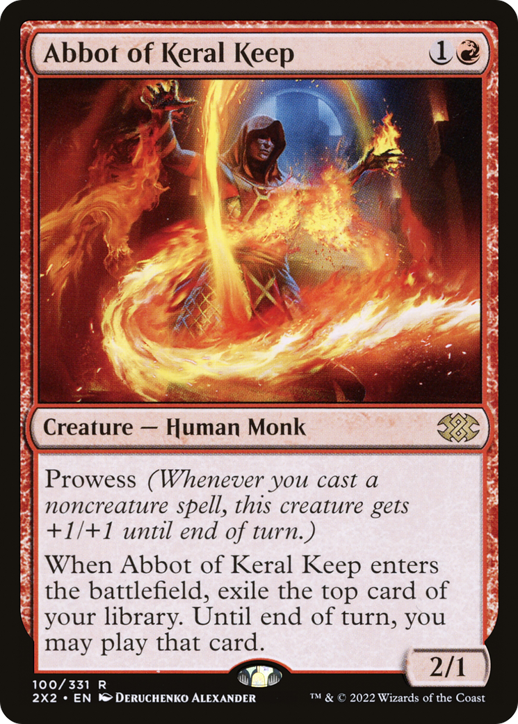 Abbot of Keral Keep (2X2-100)  - Double Masters 2022
