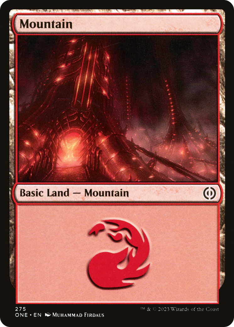 Mountain (275) (ONE-275)  - Phyrexia: All Will Be One