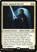 Odric, Lunarch Marshal (LIST-031/297)  - The List