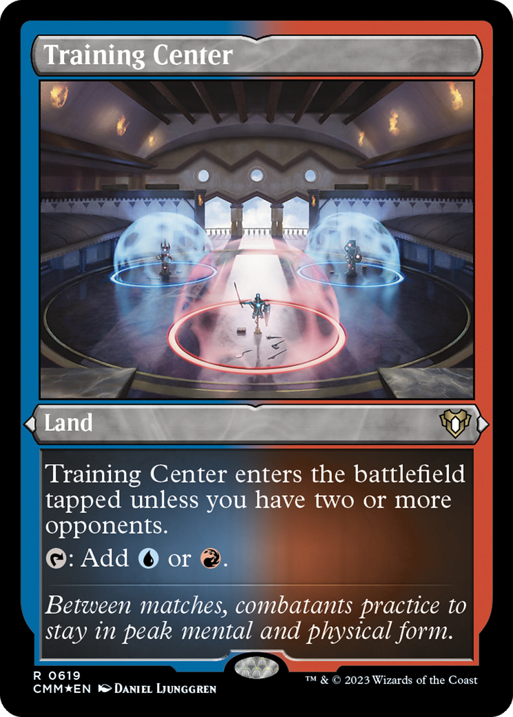 Training Center (CMM-619)  Etched Foil - Commander Masters
