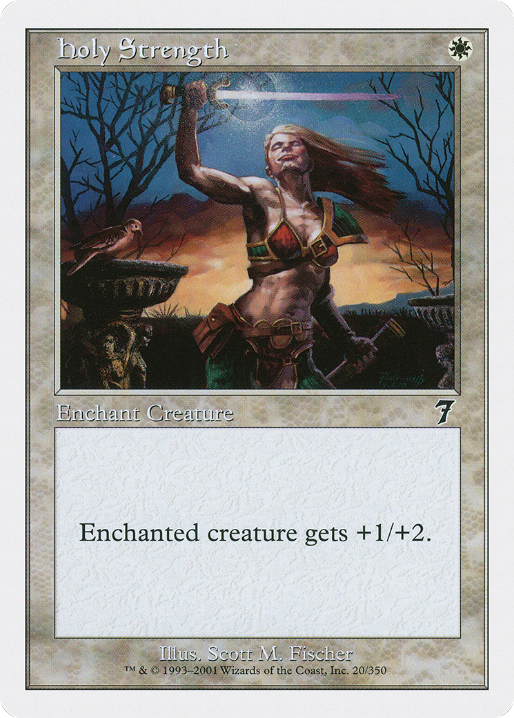 Holy Strength (7ED-020) - Seventh Edition