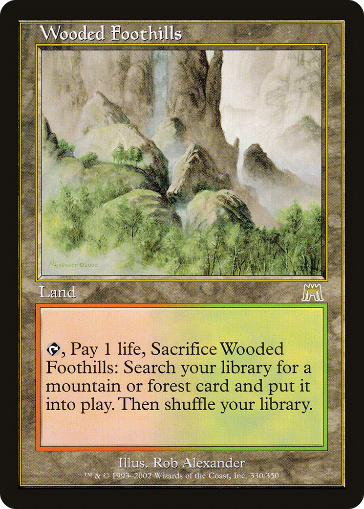 Wooded Foothills (ONS-330)  - Onslaught