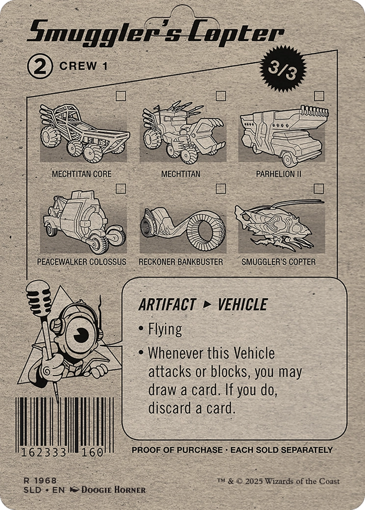 Smuggler's Copter (SLD-1968)  Foil - Secret Lair Drop (Borderless)