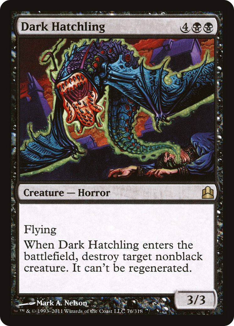 Dark Hatchling (CMD-076)  - Commander 2011