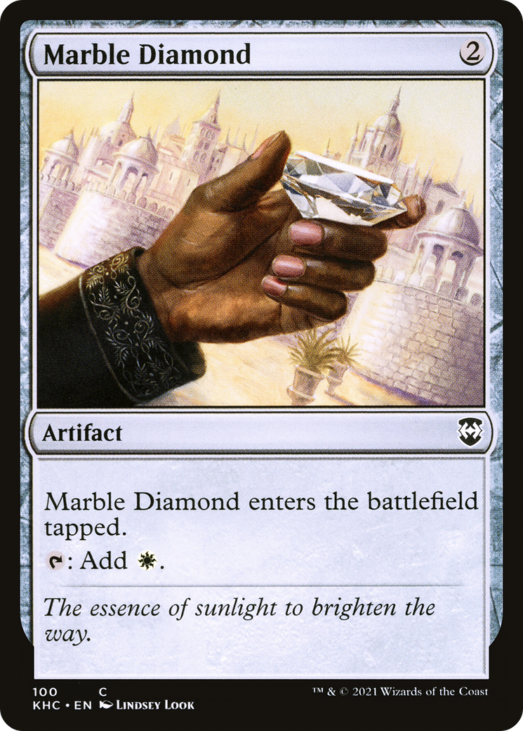 Marble Diamond (KHC-100)  - Kaldheim Commander