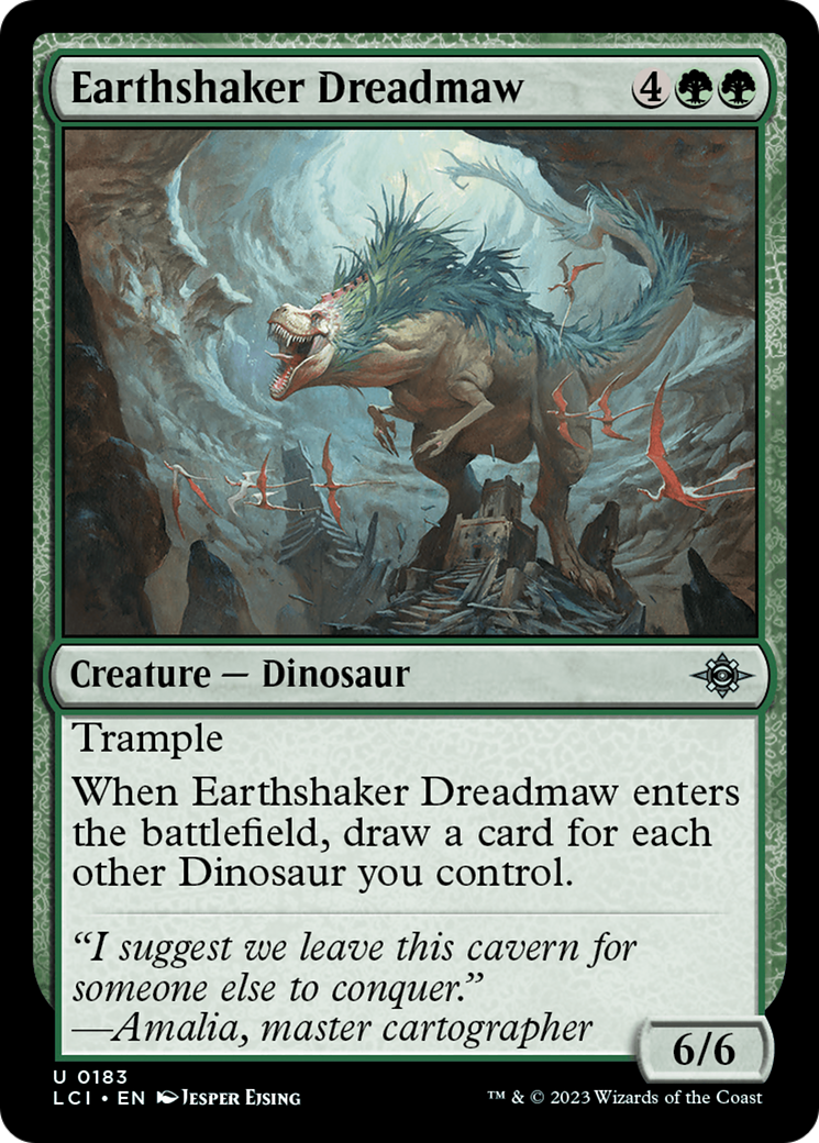 Earthshaker Dreadmaw (LCI-183)  - The Lost Caverns of Ixalan