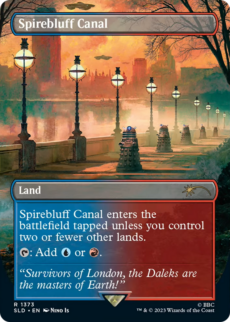 Spirebluff Canal (SLD-1373)  - Secret Lair Drop (Borderless)