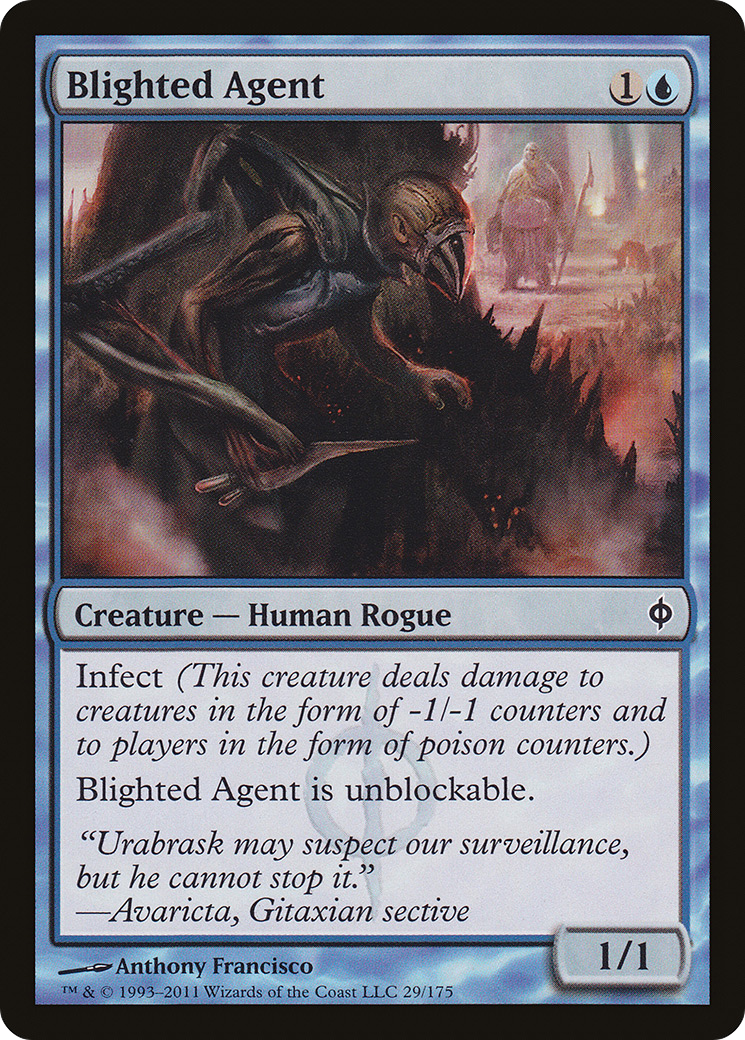 Blighted Agent (NPH-029)  - New Phyrexia