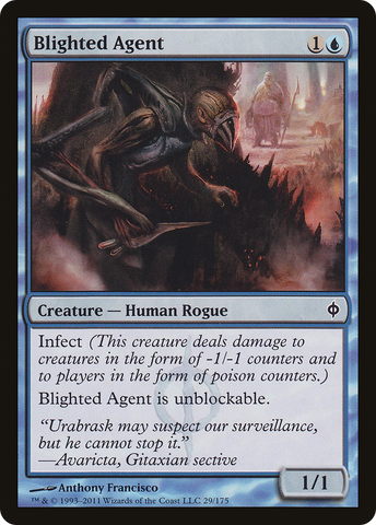 Blighted Agent (NPH-029)  - New Phyrexia
