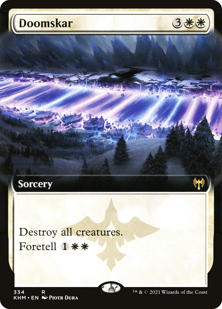 Doomskar (Extended Art) (KHM-334)  - Kaldheim: (Extended Art)
