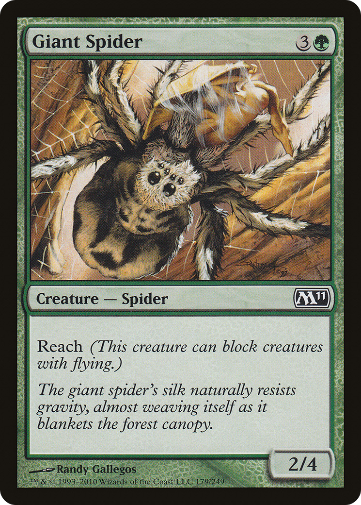 Giant Spider (M11-179)  Foil - Magic 2011