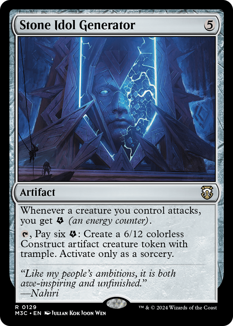 Stone Idol Generator (M3C-129)  - Modern Horizons 3 Commander