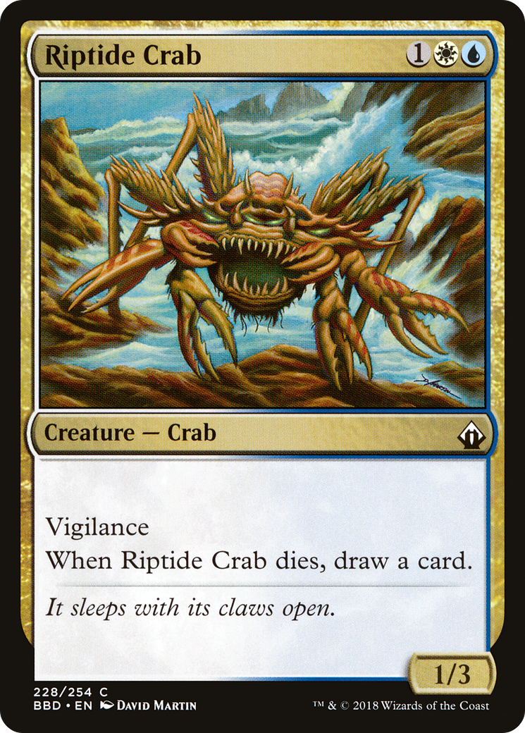 Riptide Crab (BBD-228)  Foil - Battlebond