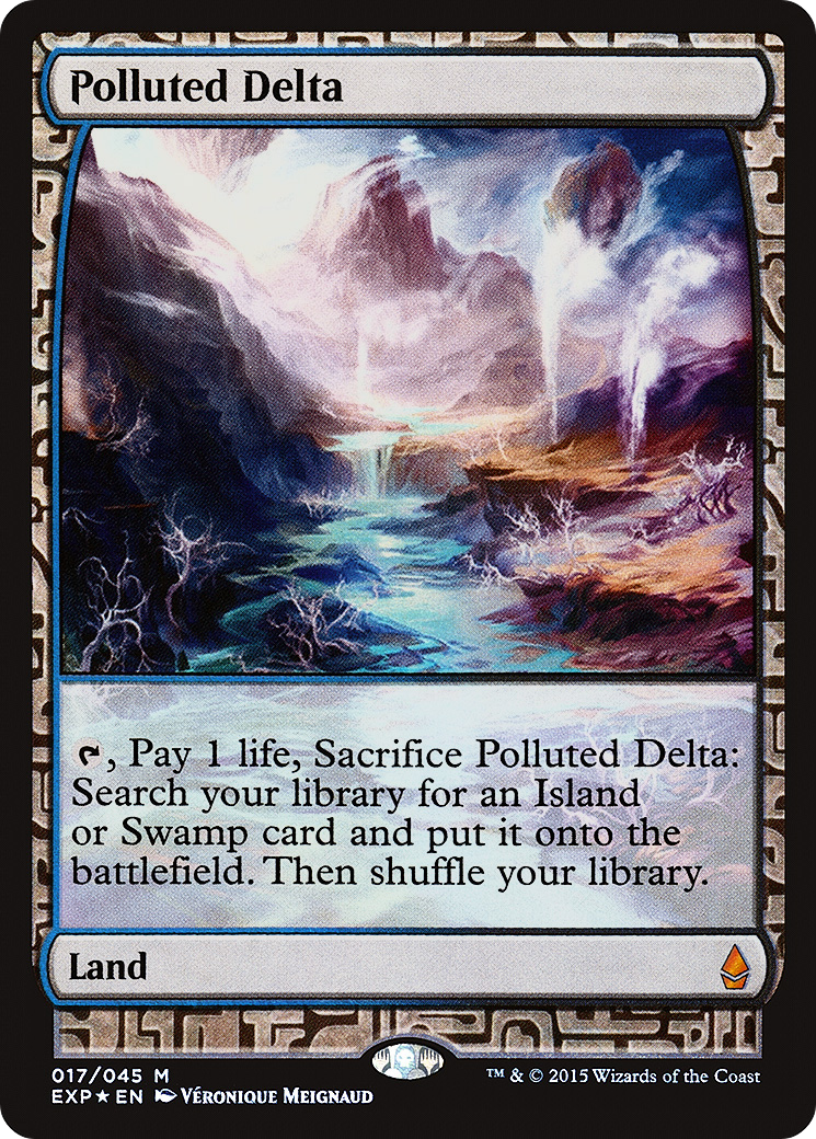 Polluted Delta (EXP-017)  Foil - Zendikar Expeditions