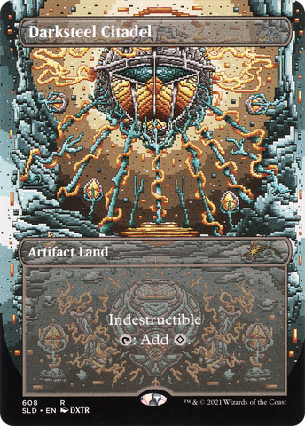 Darksteel Citadel (SLD-608)  Foil - Secret Lair Drop (Borderless)