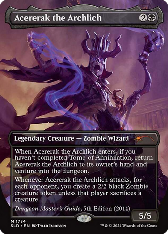 Acererak the Archlich (SLD-1784)  - Secret Lair Drop (Borderless)