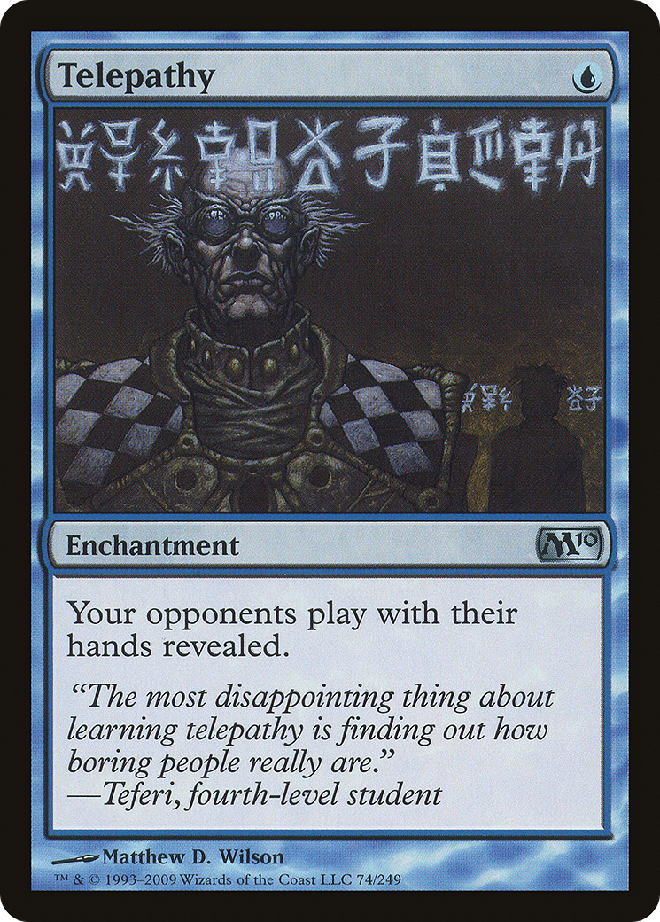 Telepathy (M10-074)  - Magic 2010