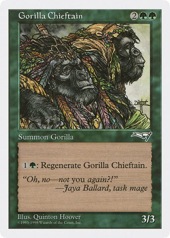 Gorilla Chieftain (ATH-068)  - Anthologies