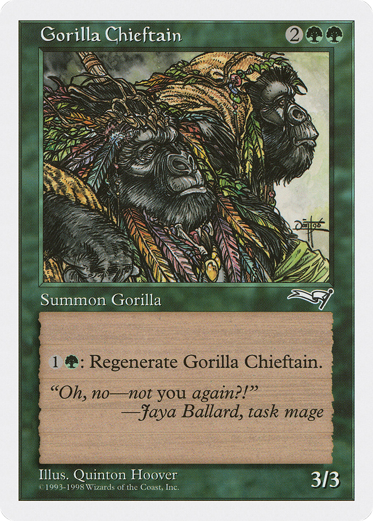 Gorilla Chieftain (ATH-068)  - Anthologies
