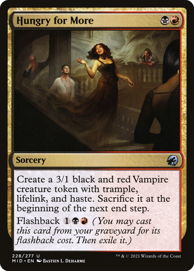 Hungry for More (MID-228)  - Innistrad: Midnight Hunt