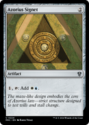Azorius Signet (MKC-224)  - Murders at Karlov Manor Commander