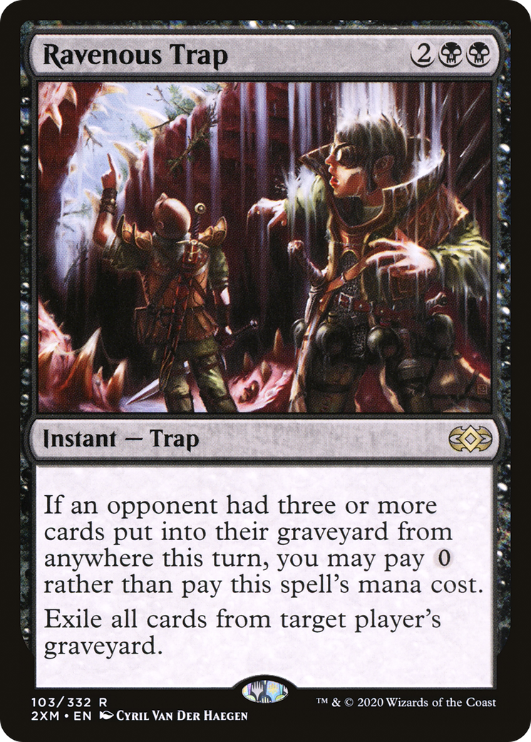 Ravenous Trap (2XM-103)  Foil - Double Masters