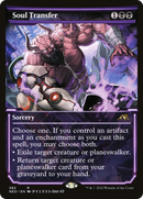 Soul Transfer (Showcase) (NEO-382)  - Kamigawa: Neon Dynasty: (Showcase)