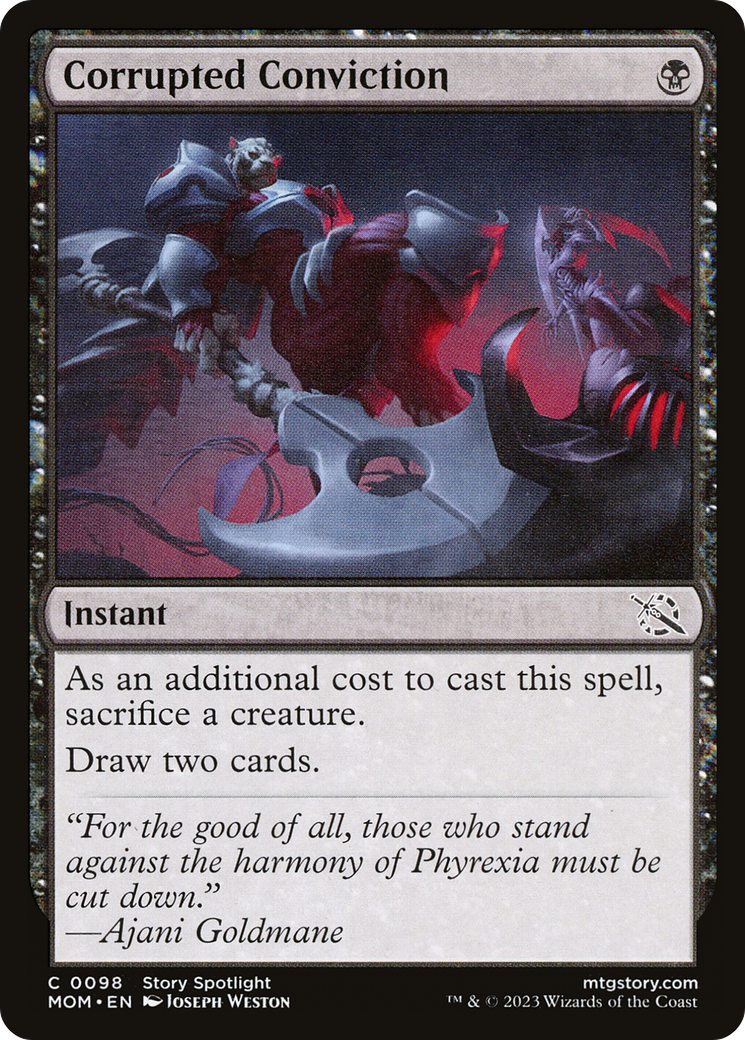 Corrupted Conviction (MOM-098)  Foil - March of the Machine