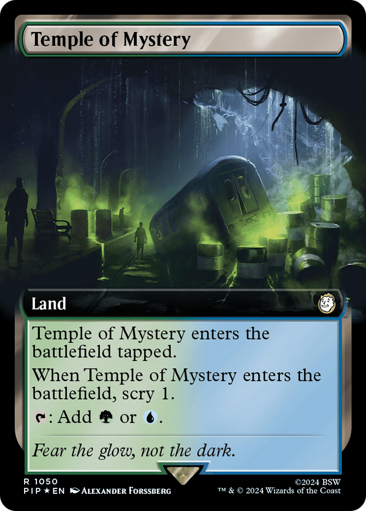 Temple of Mystery (Extended Art) (Surge Foil) (PIP-1050) - Fallout: (Extended Art) Foil
