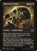 Glamorous Outlaw (Gilded Foil) (SNC-374)  Foil - Streets of New Capenna: (Showcase)